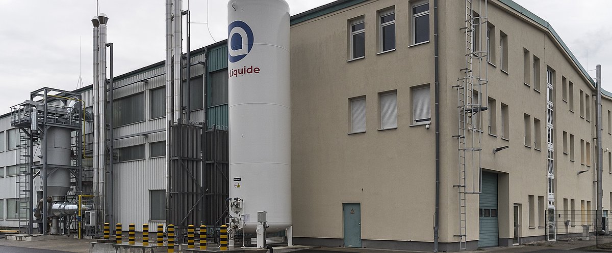 IBU-tec Halle Chemiepark Bitterfeld-Wolfen mit Drehrohröfen