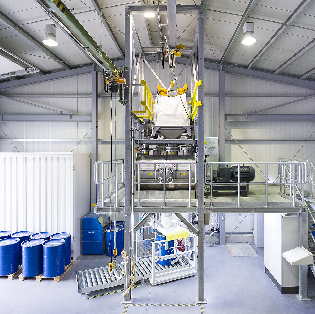 Lödige Pflugscharmischer für die Verfahrenstechnik mit 1600 Liter Volumen bei IBU-tec in Weimar