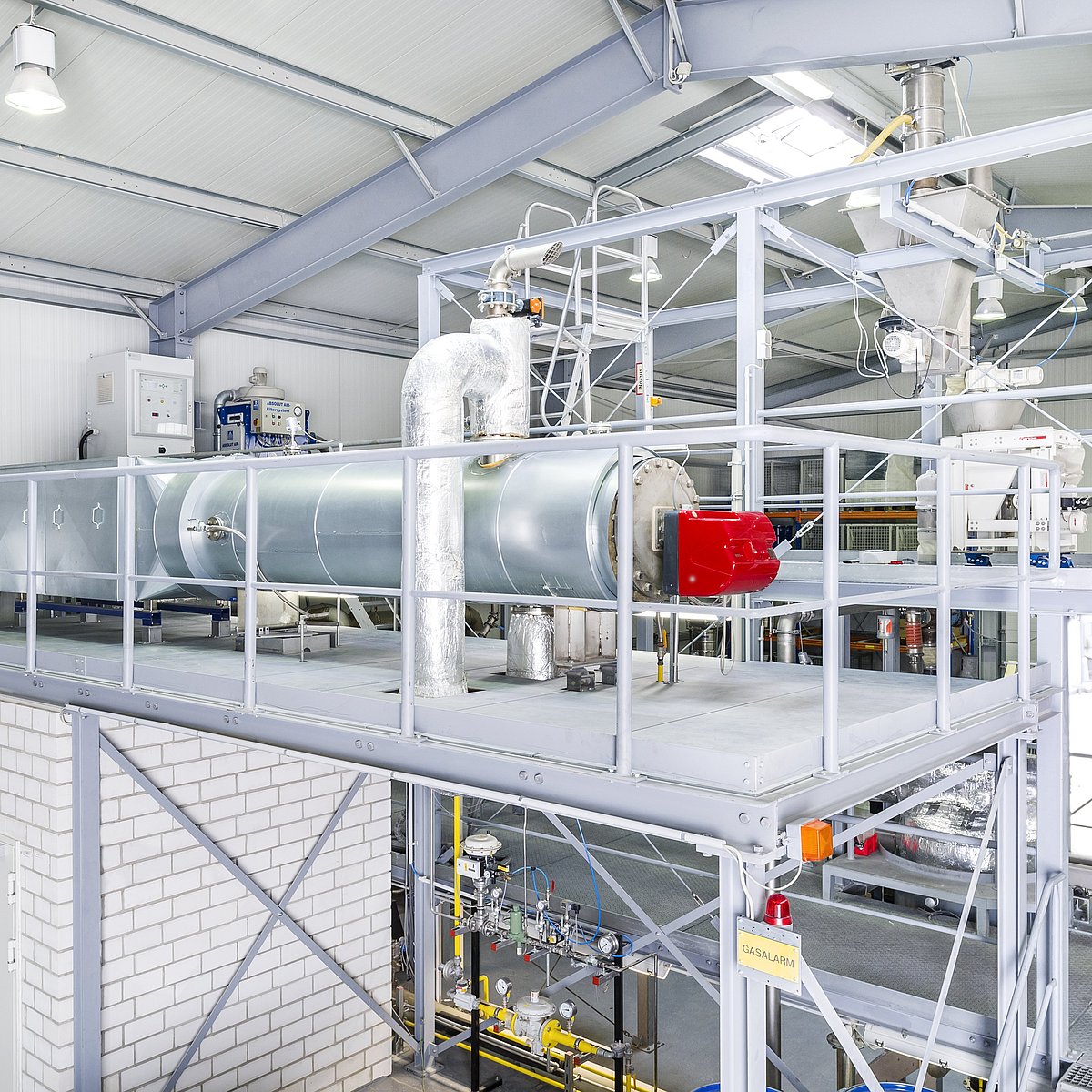 DeNOx Anlage oder Abgaswäscher zur Abgasnachbehandlung bei IBU-tec Anlagentechnik